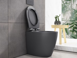 SENTIMENTI NEO FLOOR-MOUNTED PAN 52X36 cm MATT GREY