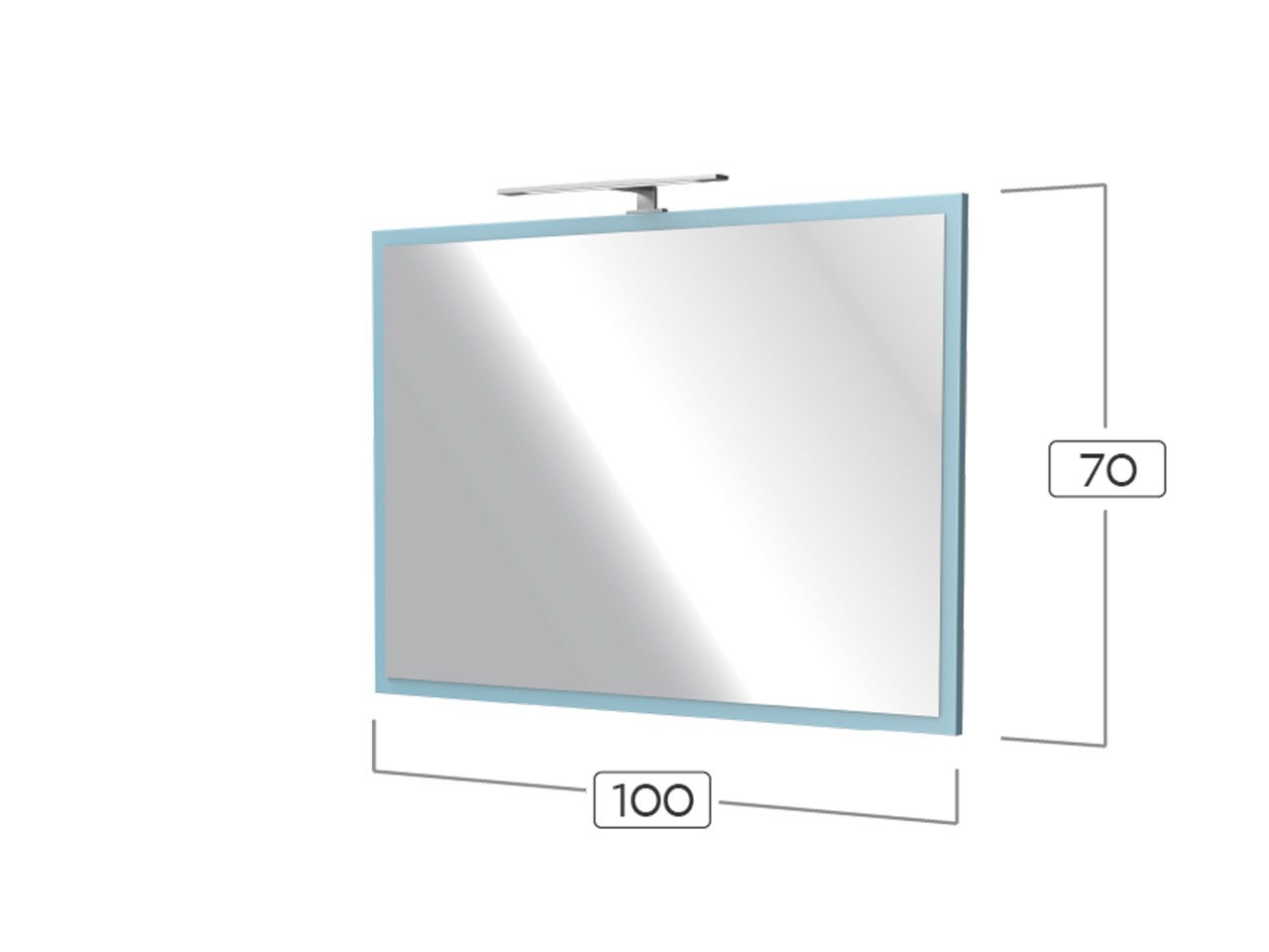 Homewerks 100157 Specchio Da Bagno A LED – 61x76 Cm – Antiappannamento, Dimmerabile, 5000K, Senza Cornice - 5