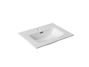 Lavabo Smart Unitop 61x46,5 cm en céramique