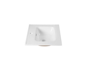 Lavabo Smart Unitop 61x46,5 cm en céramique
