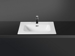Lavabo Smart Unitop 61x46,5 cm en céramique