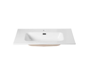 Smart Unitop Washbasin 81x46.5 cm Ceramic Glossy White