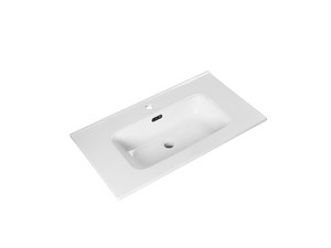 Smart Unitop Washbasin 81x46.5 cm Ceramic Glossy White