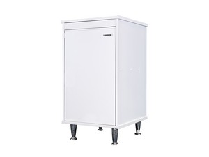 Mobile Base Rugiada New 45x50 cm Verso Destro in PVC Bianco