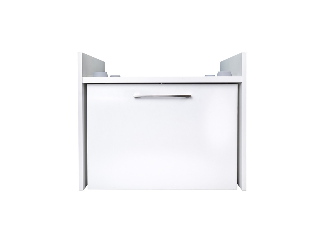 Comfort Under Washer Big Drawer White Laminated Wood Iperceramica mt