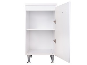 COMFORT BASE FURNITURE 45X50 cm LEFT HANDLE WHITE LAMINATED WOOD