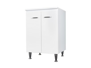 COMFORT BASE FURNITURE 60X50 cm WHITE LAMINATED WOOD