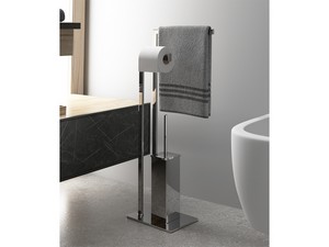 Piantana Bagno Frida Multifunzione Cromo