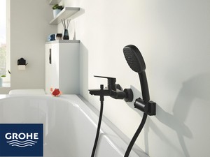 Mitigeur monocommande Grohe® Start pour baignoire/douche noir mat