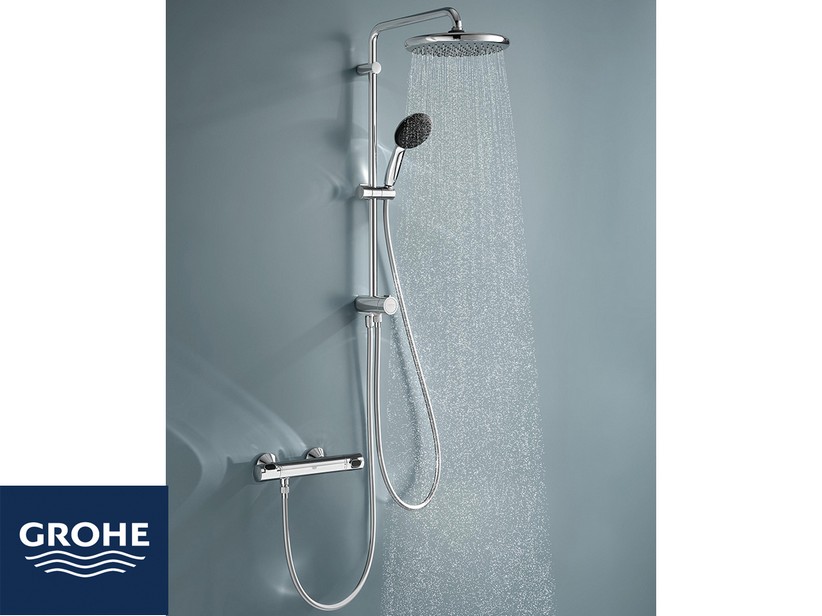 Set Doccia Grohe Vitalio - Asta Con Doppio Getto Rain E Jet - Foto 10