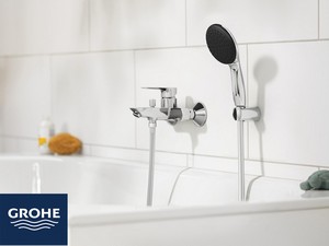 Kit Duplex Doccia Grohe® Vitalio Start 110 con Doccetta Monogetto Cromo