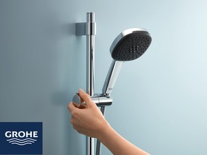 Saliscendi Doccia Grohe® Vitalio Start 110 con Doccetta 2 Getti Cromo