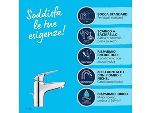 Einhebel-Waschtischarmatur Größe S Grohe® Swift Chrom