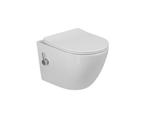 Hänge-WC/Bidet Cardano  Rimless 48,5x37 Weiß