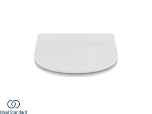 Wc-Sitz Slim Ideal Standard® i.Life O Weiß glänzend