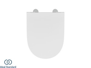 Wc-Sitz Slim Ideal Standard® i.Life O Weiß glänzend