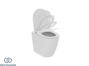 Wc-Sitz Slim Ideal Standard® i.Life O Weiß glänzend