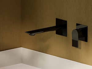 Miscelatore per Lavabo Incasso Miami Senza Scarico Dark Mirror