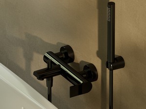 Miscelatore per Vasca Miami con Dotazione Dark Mirror