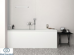 Frontpanel für Ideal Standard® i.Life Badewanne 160x3x55 cm Weiß glänzend