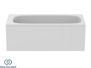 Frontpanel für Ideal Standard® i.Life Badewanne 160x3x55 cm Weiß glänzend