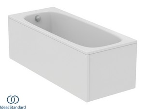 Seitenpaneel für Ideal Standard® Badewanne i.Life 70x3x55 cm Weiß glänzend