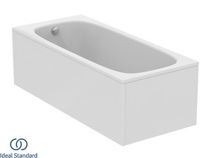 Seitenpaneel für Ideal Standard® Badewanne i.Life 80x3x55 cm Weiß glänzend.