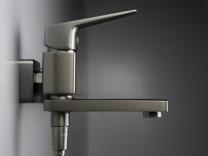 Blur Erwmischer für Badewanne mit schwenkbarem Auslauf aus Titan-PVD