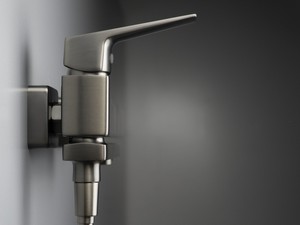 Blur Erwmischer für Badewanne mit schwenkbarem Auslauf aus Titan-PVD