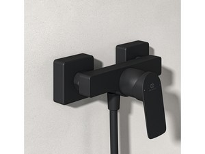 Mitigeur de douche externe Ceralife C noir soie
