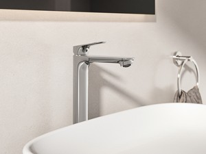 Mitigeur de lavabo haut Ceralife O monocommande chrome