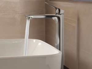 Mitigeur de lavabo haut Ceralife O monocommande chrome