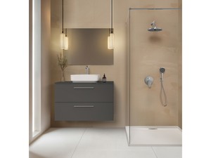 Mitigeur de lavabo haut Ceralife O monocommande chrome
