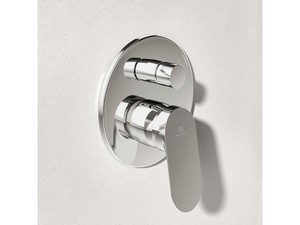 Mitigeur pour baignoire/douche encastré 2 voies Ceralife O chrome
