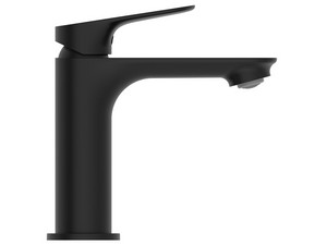 Mitigeur de lavabo Ceralife O monocommande noir soie