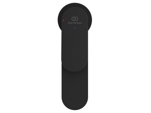 Mitigeur de lavabo Ceralife O monocommande noir soie