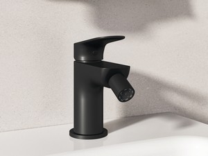 Bidetmischer Ceralife O Einhebelmischer Schwarz Seide