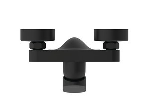 Mitigeur de douche externe Ceralife O noir soie