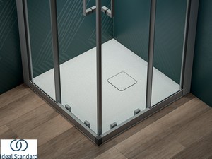 Duschwanne Ideal Standard® ULTRA FLAT EVO 70x70 H3,5 cm aus mattweißem Harz