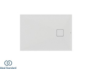 Receveur de douche Ideal Standard® ULTRA FLAT EVO 100x70 H3,5 cm en résine blanc soie mat