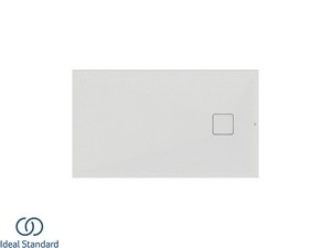 Receveur de douche Ideal Standard® ULTRA FLAT EVO 120x70 H3,5 cm en résine blanc soie mat