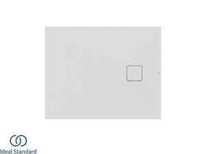 Receveur de douche Ideal Standard® ULTRA FLAT EVO 100x80 H3,5 cm en résine blanc soie mat