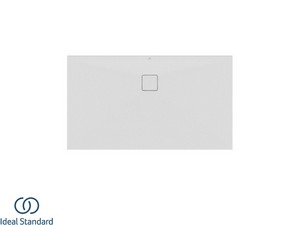 Receveur de douche Ideal Standard® ULTRA FLAT EVO 140x80 H3,5 cm en résine blanc soie mat