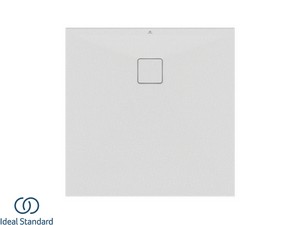 Duschwanne Ideal Standard® ULTRA FLAT EVO 90x90 H3,5 cm aus mattem, seidenweißem Harz