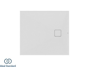 Receveur de douche Ideal Standard® ULTRA FLAT EVO 100x90 H3,5 cm en résine blanc soie mat