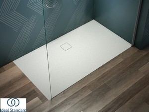 Receveur de douche Ideal Standard® ULTRA FLAT EVO 160x90 H3,5 cm en résine blanc soie mat
