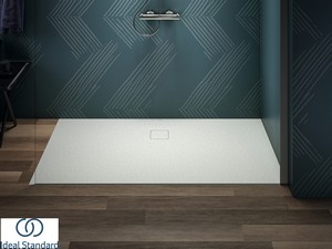Receveur de douche Ideal Standard® ULTRA FLAT EVO 160x90 H3,5 cm en résine blanc soie mat