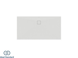 Receveur de douche Ideal Standard® ULTRA FLAT EVO 170x90 H3,5 cm en résine blanc soie mat