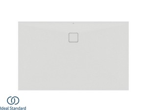Receveur de douche Ideal Standard® ULTRA FLAT EVO 160x100 H3,5 cm en résine blanc soie mat