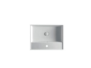Lavabo Unitop Twenty 61x46 cm blanc brillant